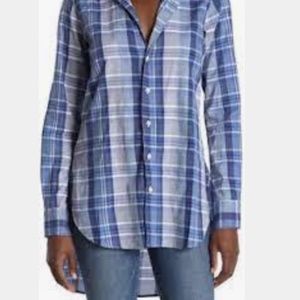 Frank & Eileen Plaid Print "Grayson" shirt —Like brand new condition!